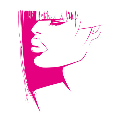 Lettering Stickers Beauty Woman Hair Salon Barbershop Stylist Glass Stickers