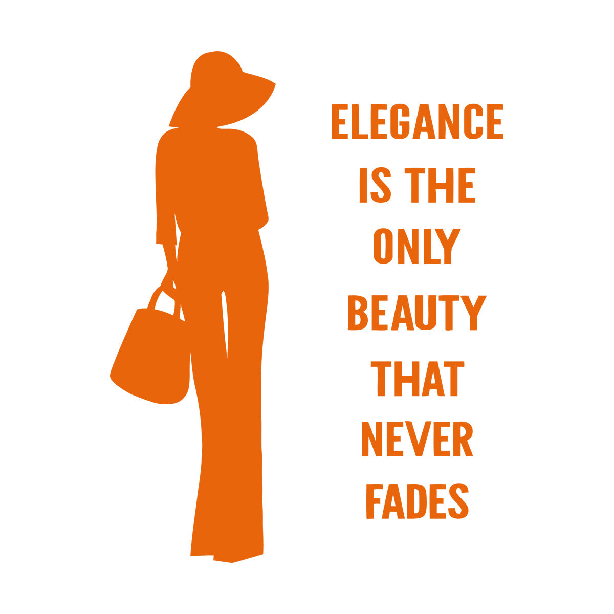 Wall Decals Paster Paper Fashion Quote Elegance Woman Car Body Decoration