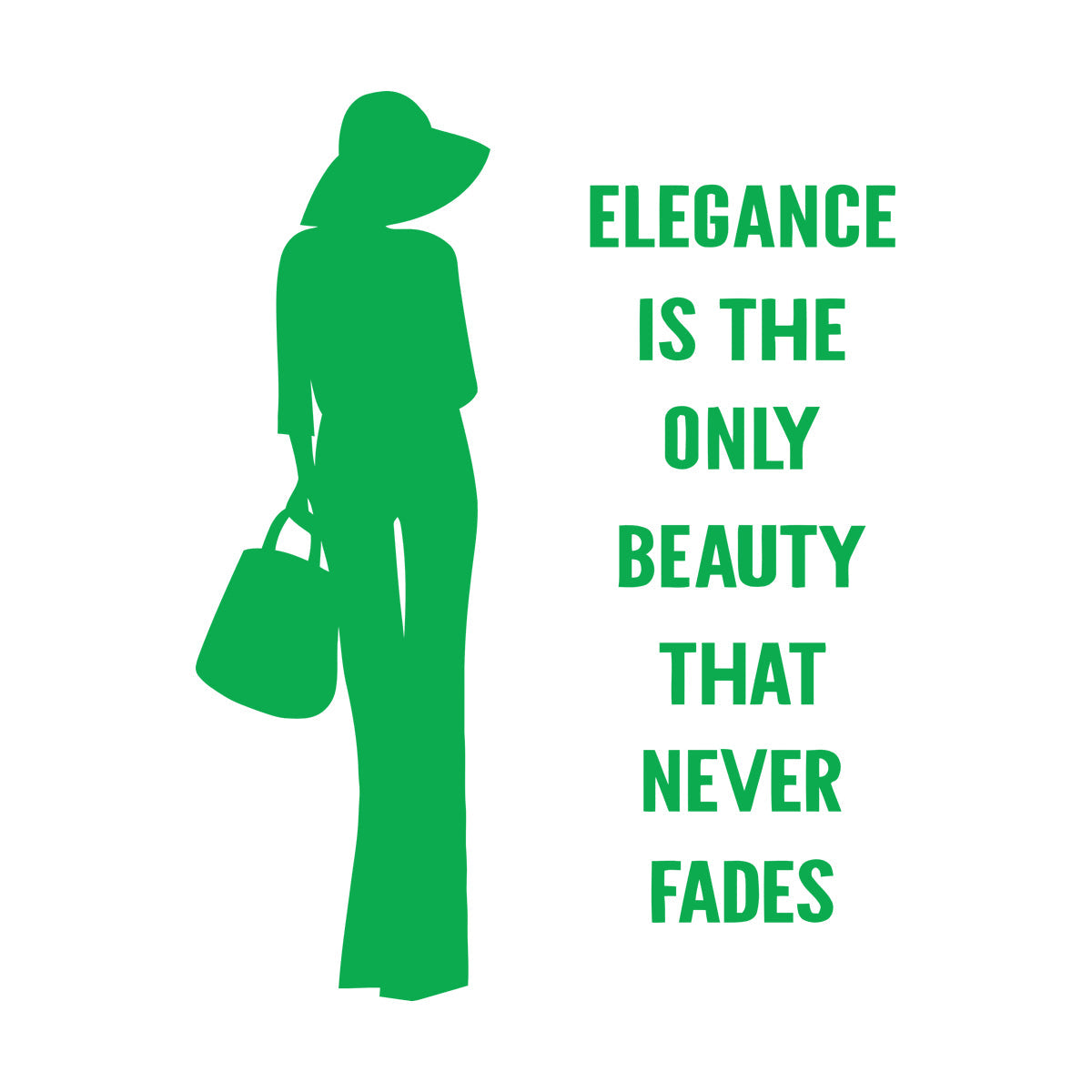 Wall Decals Paster Paper Fashion Quote Elegance Woman Car Body Decoration