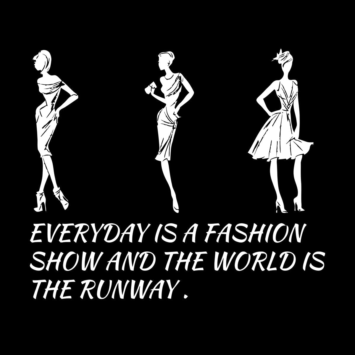 Vinyl Wall Decals Fashion Quote Style Woman Girl Store Decoration