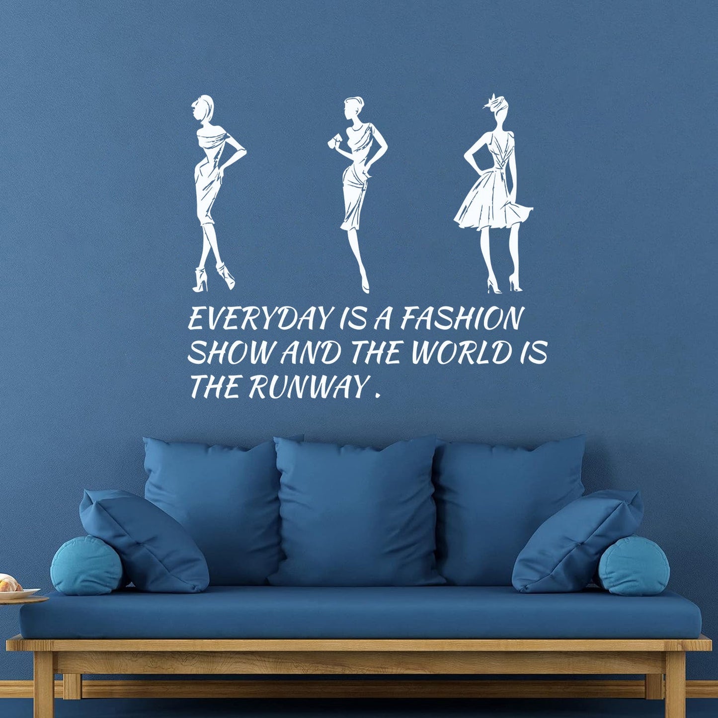 Vinyl Wall Decals Fashion Quote Style Woman Girl Store Decoration