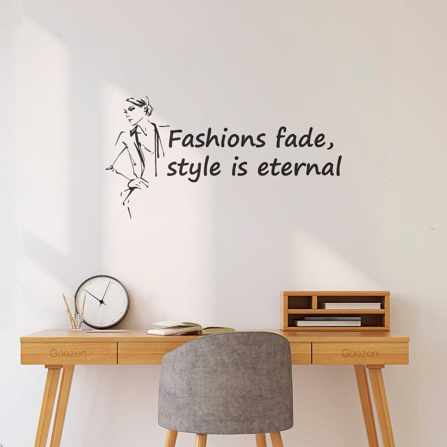 Fashion Quote Woman Style Beauty Shop Salon Saying Engraving Decals Tattoo Culture