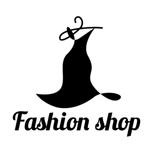 Fashion Shop Dress Clothes Women Style Fine Carving Stickers Multi Color Selection