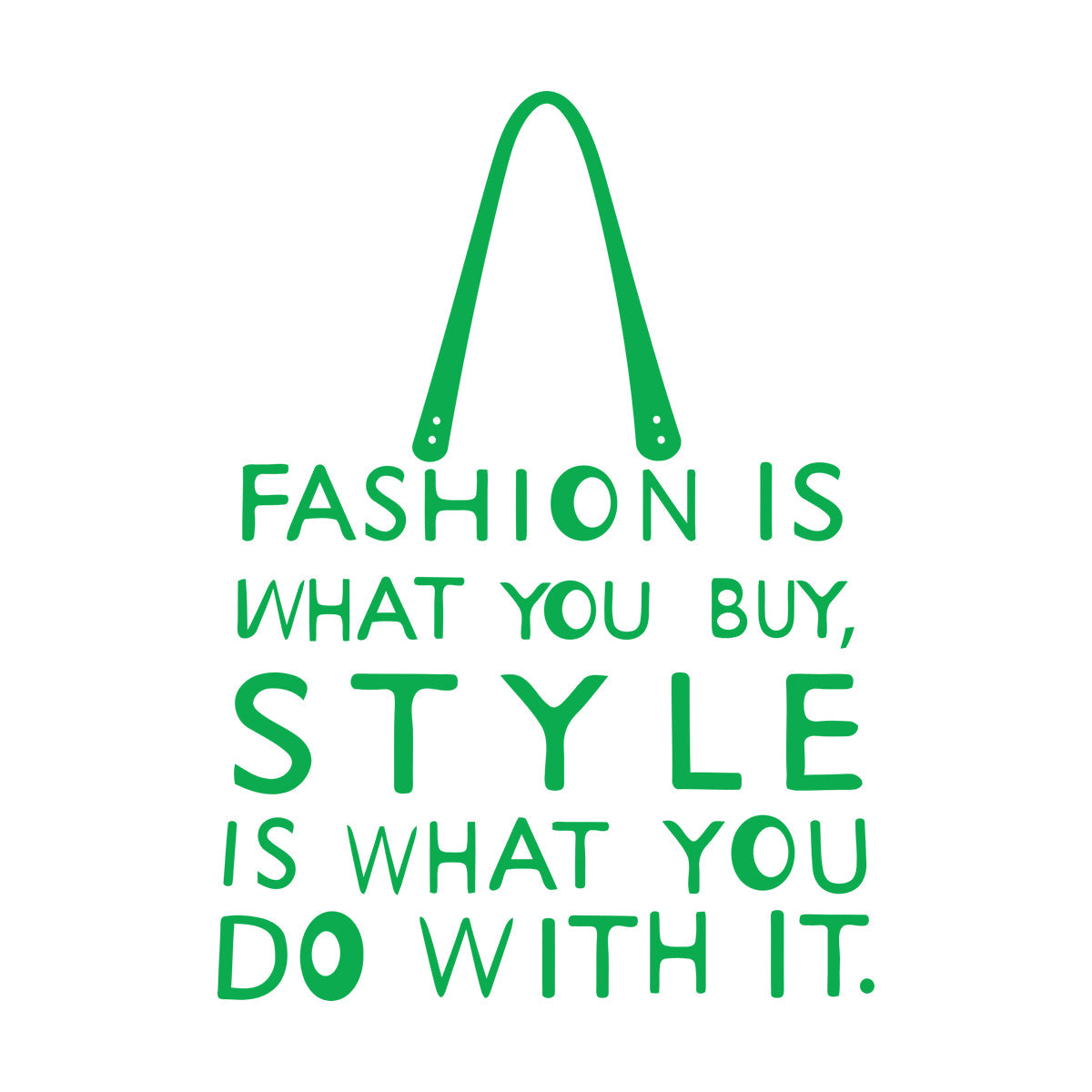 Engraving Stickers Fashion Style Quote Words Shopping Shopaholic Shop Multiple Size Options