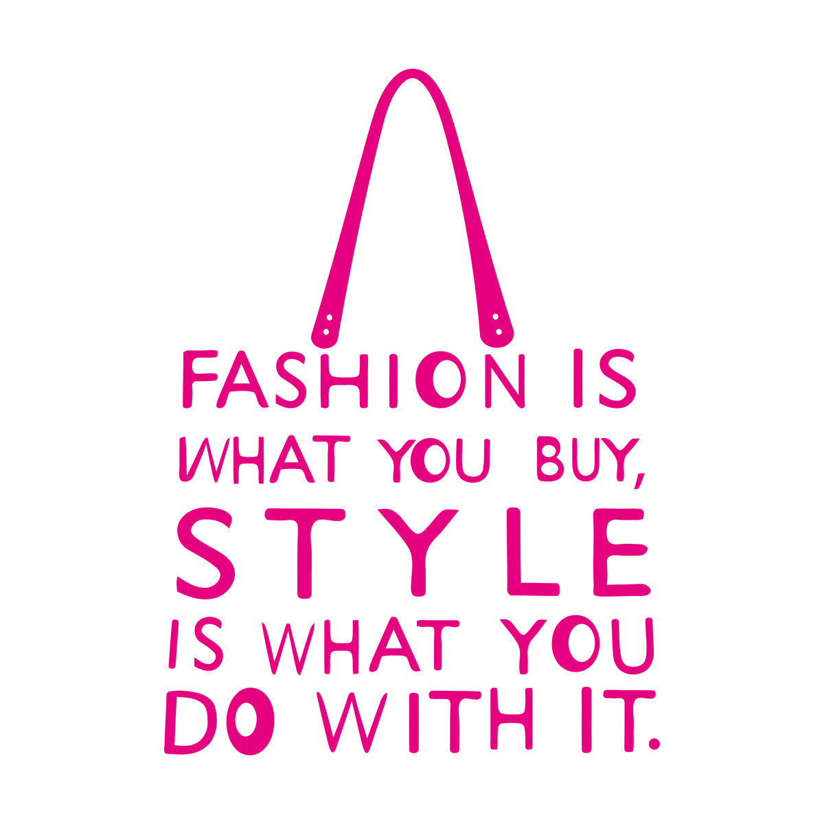 Engraving Stickers Fashion Style Quote Words Shopping Shopaholic Shop Multiple Size Options