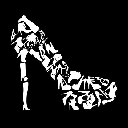 Vinyl Wall Decals Footwear Women'S Shoes Shop Fashion Car Body Decoration