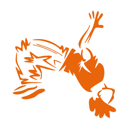 Jump Boy Purker Jumper Sport Vinyl Art Sticker Window Decals