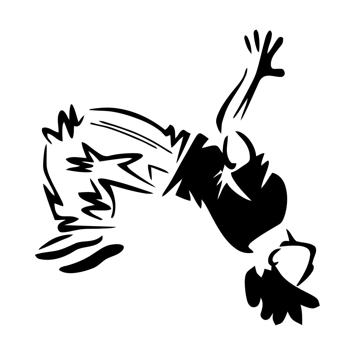 Jump Boy Purker Jumper Sport Vinyl Art Sticker Window Decals