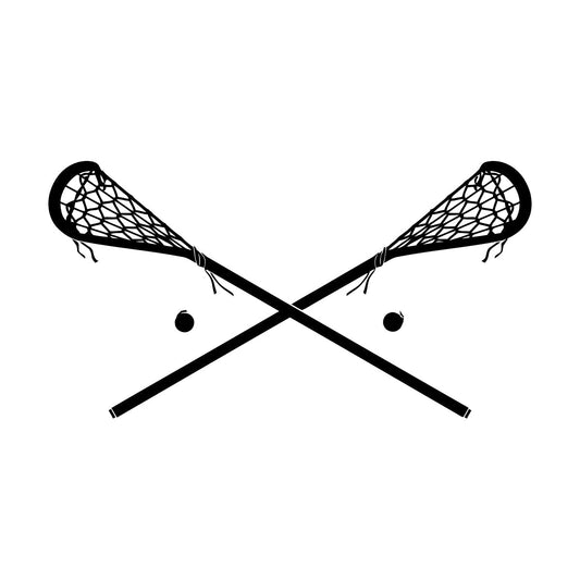 Vinyl Wall Stickers Lacrosse Stick Sports Ation Home Window Decals
