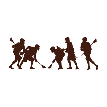 Lacrosse Team Players Sports Ation Engraving Decals Tattoo Culture