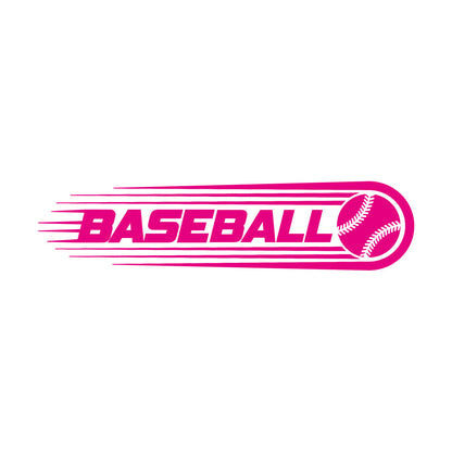 Wall Stickers Baseball Ball Team Game Sports Fan Equipped With Transfer Film Kit