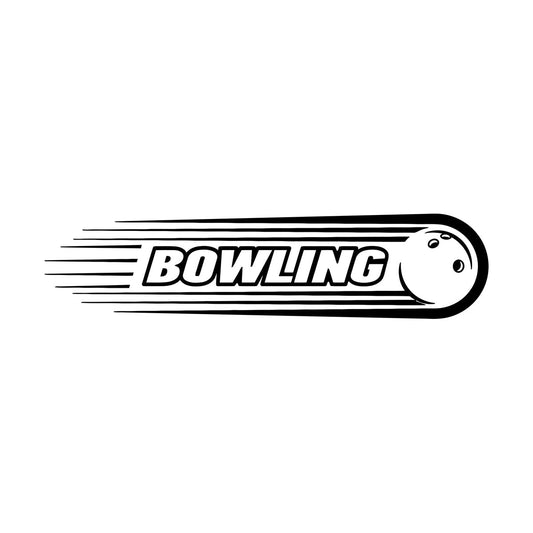 Vinyl Art Sticker Bowling Sport Game Balls Leisure Art Mural Painting