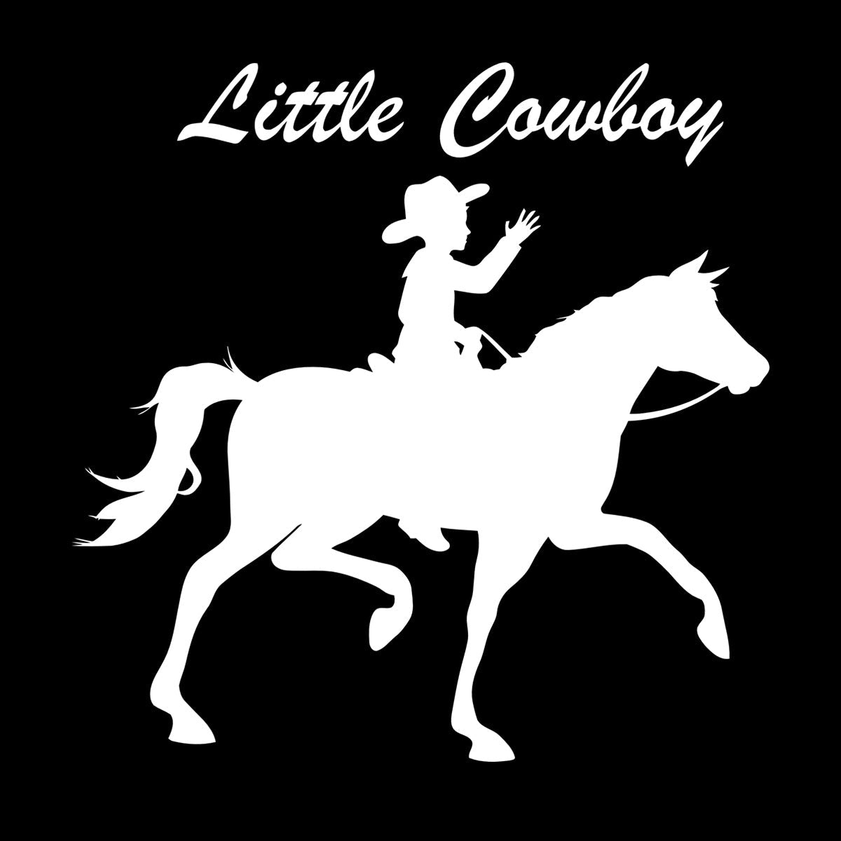Wall Decals Little Cowboy Children'S Equestrian Center Wall Beautification