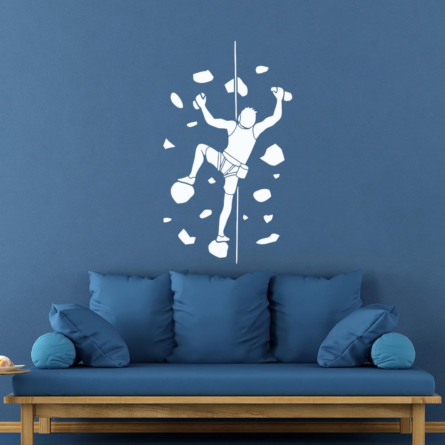 Wall Decals Pvc Man Indoor Climbing Climber Art Mural Painting