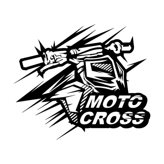 Motocross Motorcycle Speed Extreme Sport Lettering Decals Tattoo Culture