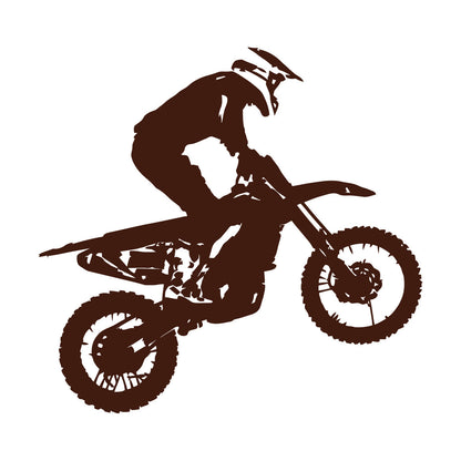 Motocross Speed Extreme Moto Biker Motorcycle Vinyl Wall Stickers Multi Color Selection
