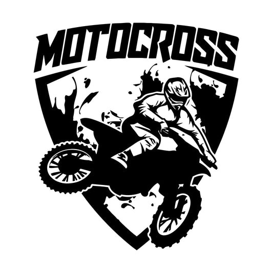 Engraving Decals Motocross Sport Extreme Motorcycle Biker Art Mural Painting