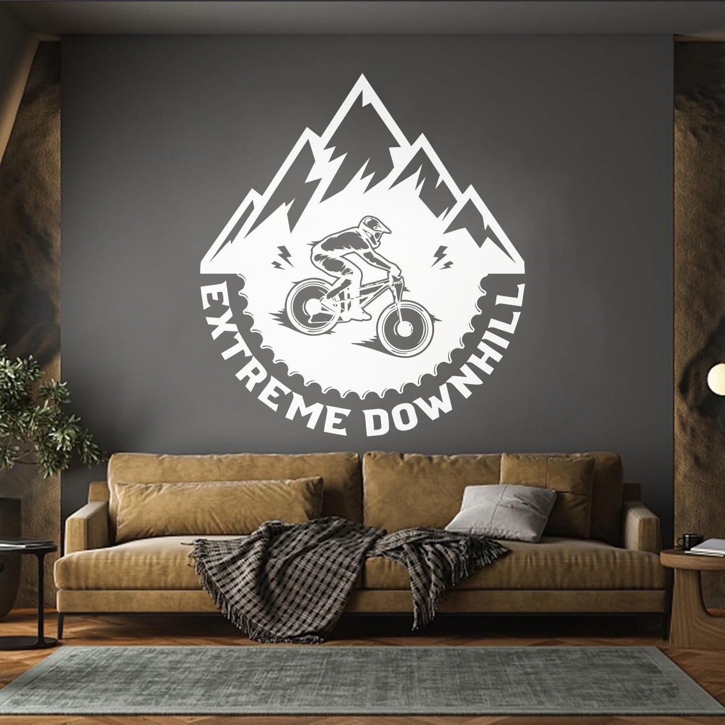 Wall Stickers Motorcycle Racing Garage Extreme Man Sports Can Modify And Add Information