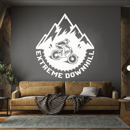 Wall Stickers Motorcycle Racing Garage Extreme Man Sports Can Modify And Add Information