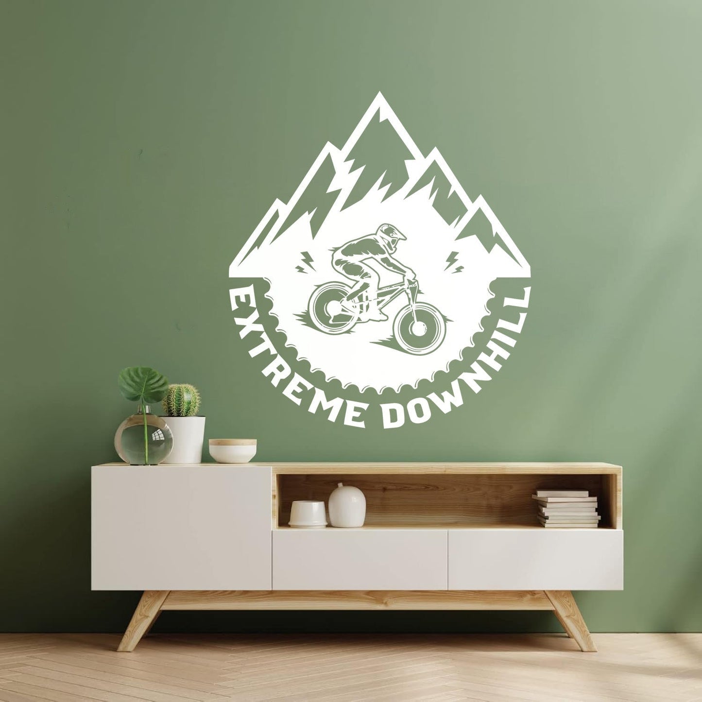Wall Stickers Motorcycle Racing Garage Extreme Man Sports Can Modify And Add Information