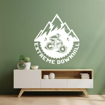 Wall Stickers Motorcycle Racing Garage Extreme Man Sports Can Modify And Add Information