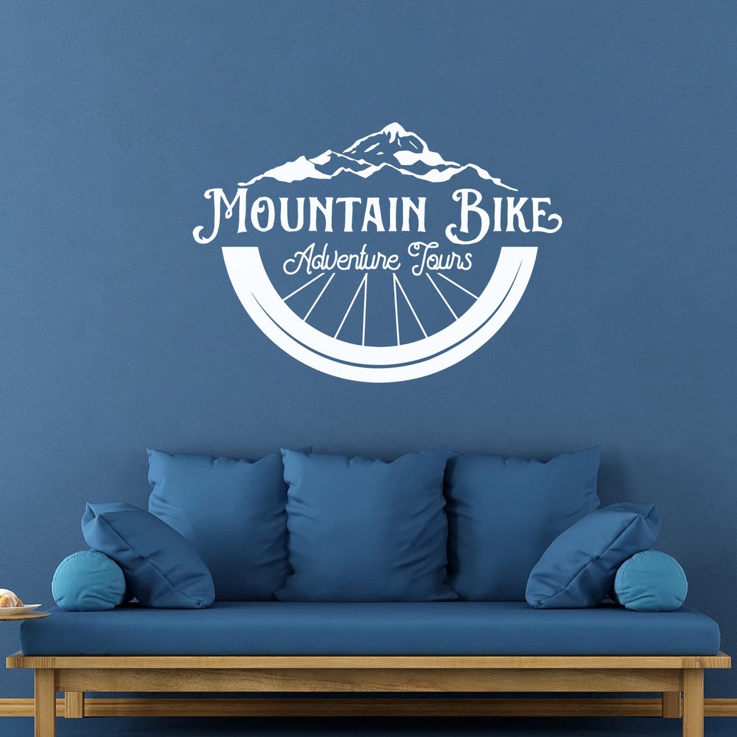 Engraving Stickers Mountain Bike Adventure Tours Bicycle Wheel Car Body Decoration
