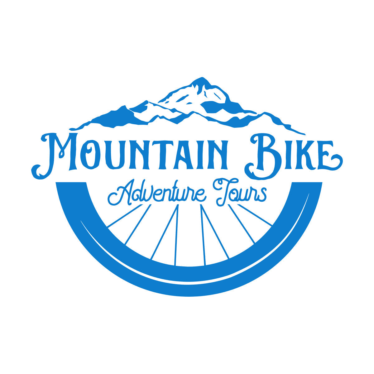 Engraving Stickers Mountain Bike Adventure Tours Bicycle Wheel Car Body Decoration