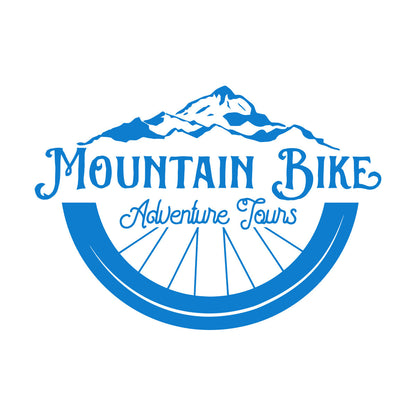 Engraving Stickers Mountain Bike Adventure Tours Bicycle Wheel Car Body Decoration