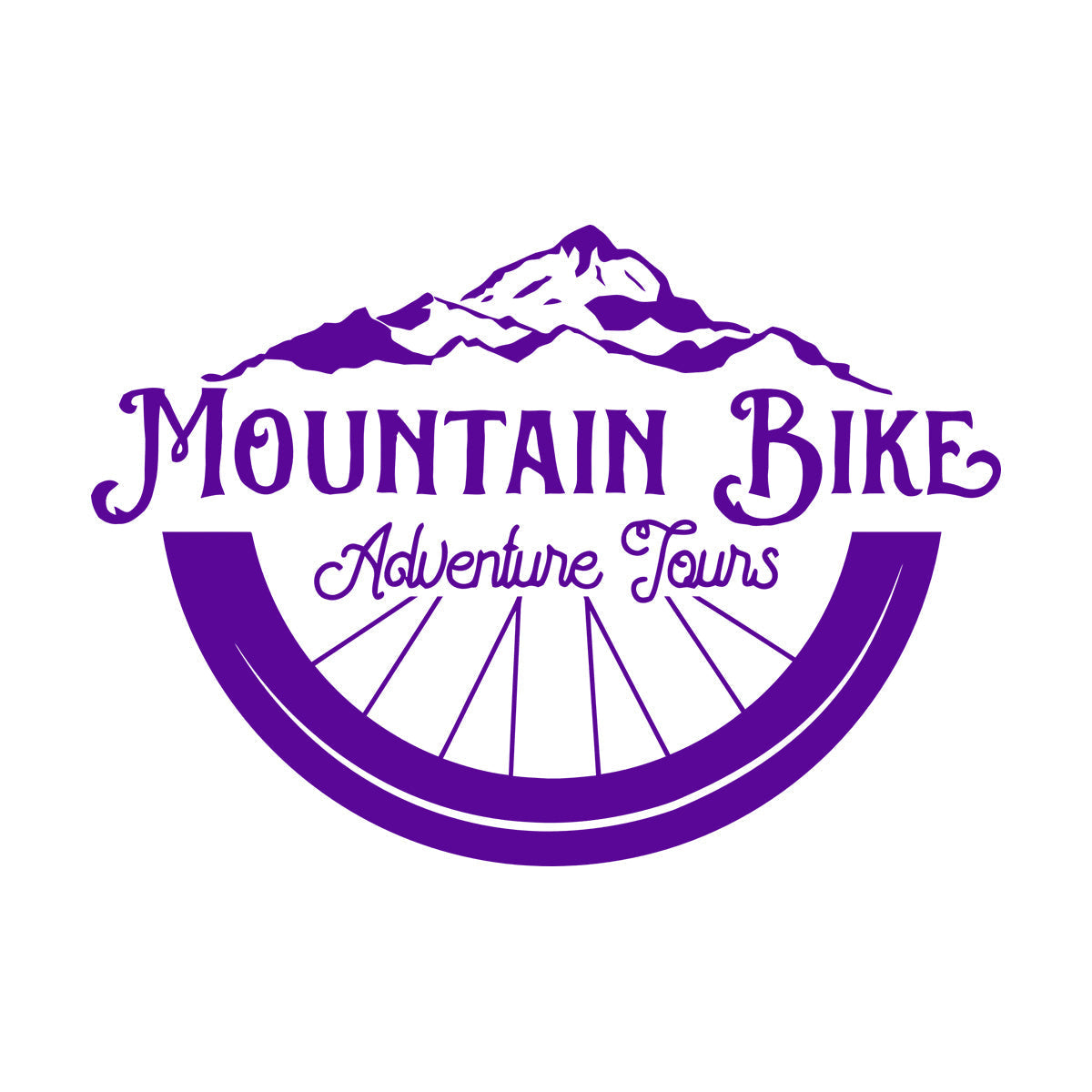 Engraving Stickers Mountain Bike Adventure Tours Bicycle Wheel Car Body Decoration