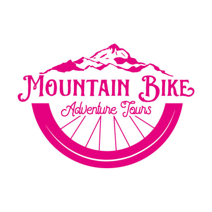 Engraving Stickers Mountain Bike Adventure Tours Bicycle Wheel Car Body Decoration