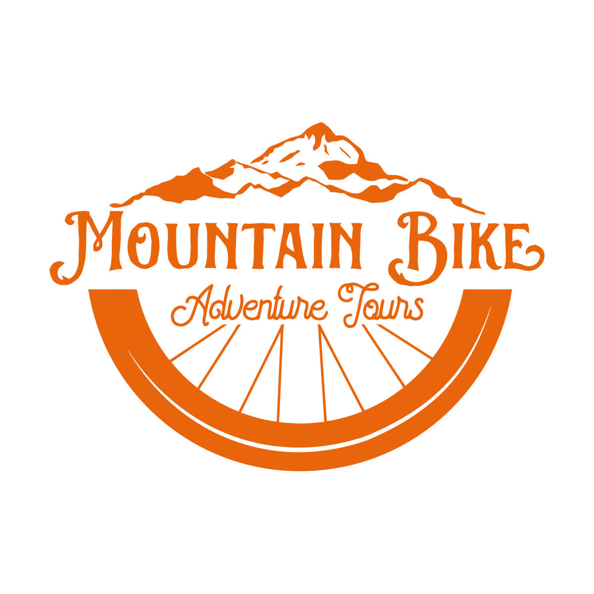 Engraving Stickers Mountain Bike Adventure Tours Bicycle Wheel Car Body Decoration