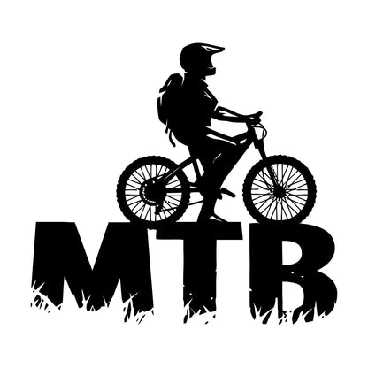 Lettering Decals Mountain Bike Bicycle Cycle Extreme Sport Window Decals