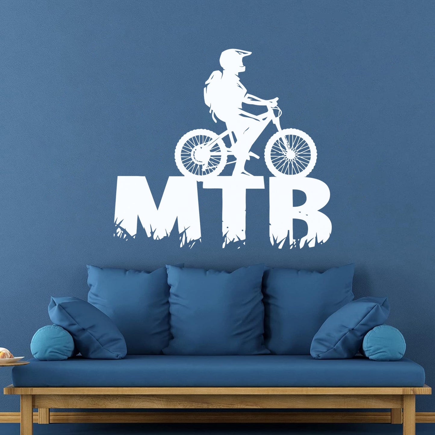 Lettering Decals Mountain Bike Bicycle Cycle Extreme Sport Window Decals