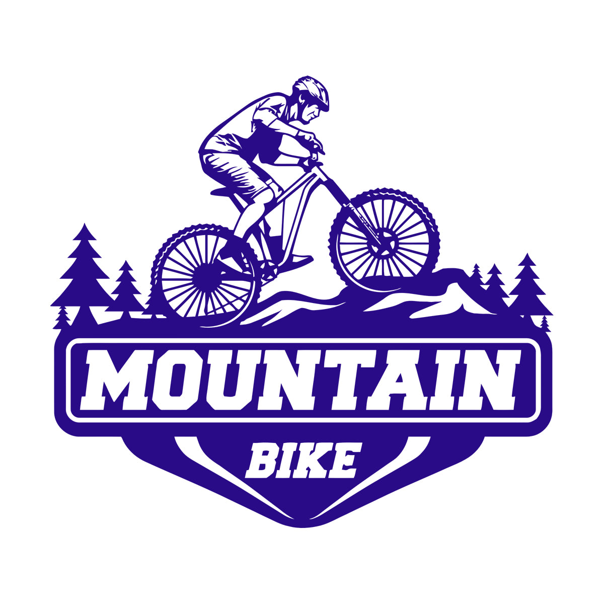 Wall Decals Paster Paper Mountain Bike Extreme Sport Race Bicycle Tattoo Culture