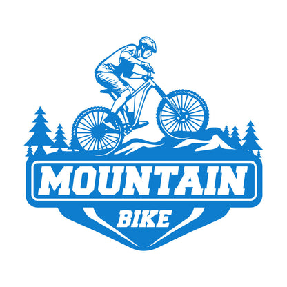 Wall Decals Paster Paper Mountain Bike Extreme Sport Race Bicycle Tattoo Culture