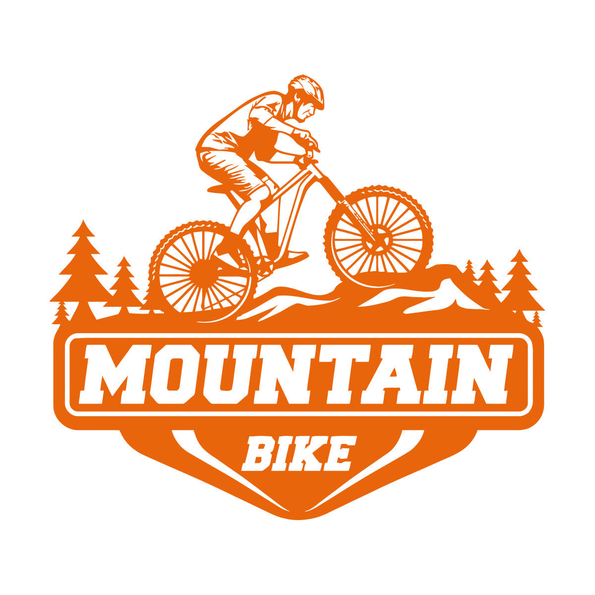 Wall Decals Paster Paper Mountain Bike Extreme Sport Race Bicycle Tattoo Culture