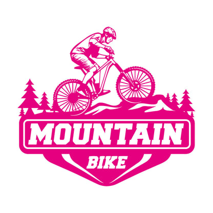 Wall Decals Paster Paper Mountain Bike Extreme Sport Race Bicycle Tattoo Culture