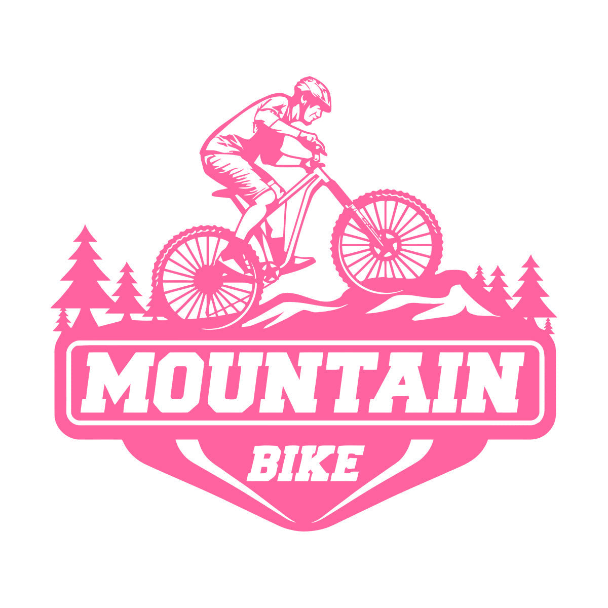 Wall Decals Paster Paper Mountain Bike Extreme Sport Race Bicycle Tattoo Culture