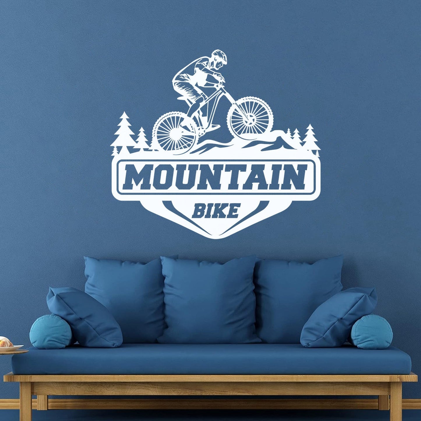 Wall Decals Paster Paper Mountain Bike Extreme Sport Race Bicycle Tattoo Culture