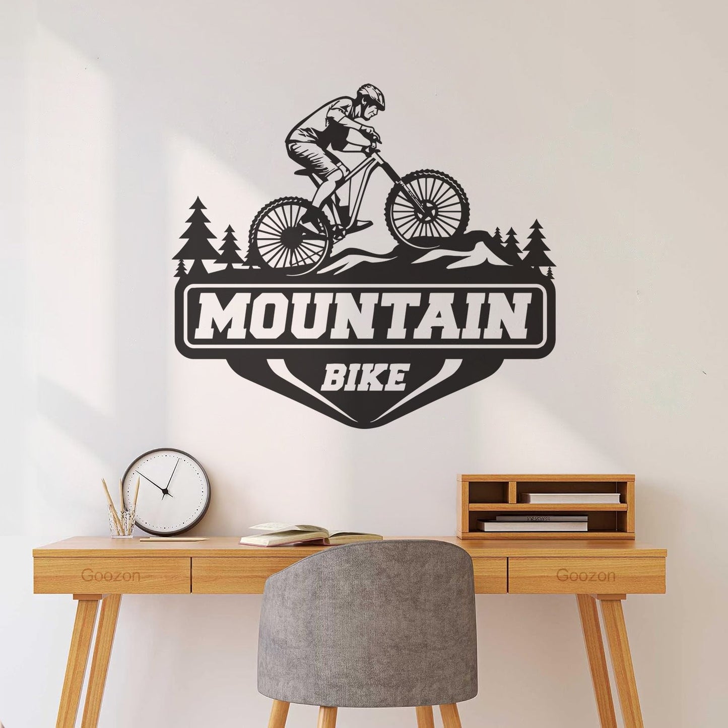 Wall Decals Paster Paper Mountain Bike Extreme Sport Race Bicycle Tattoo Culture