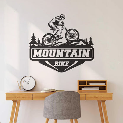 Wall Decals Paster Paper Mountain Bike Extreme Sport Race Bicycle Tattoo Culture