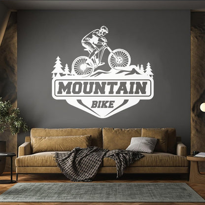 Wall Decals Paster Paper Mountain Bike Extreme Sport Race Bicycle Tattoo Culture