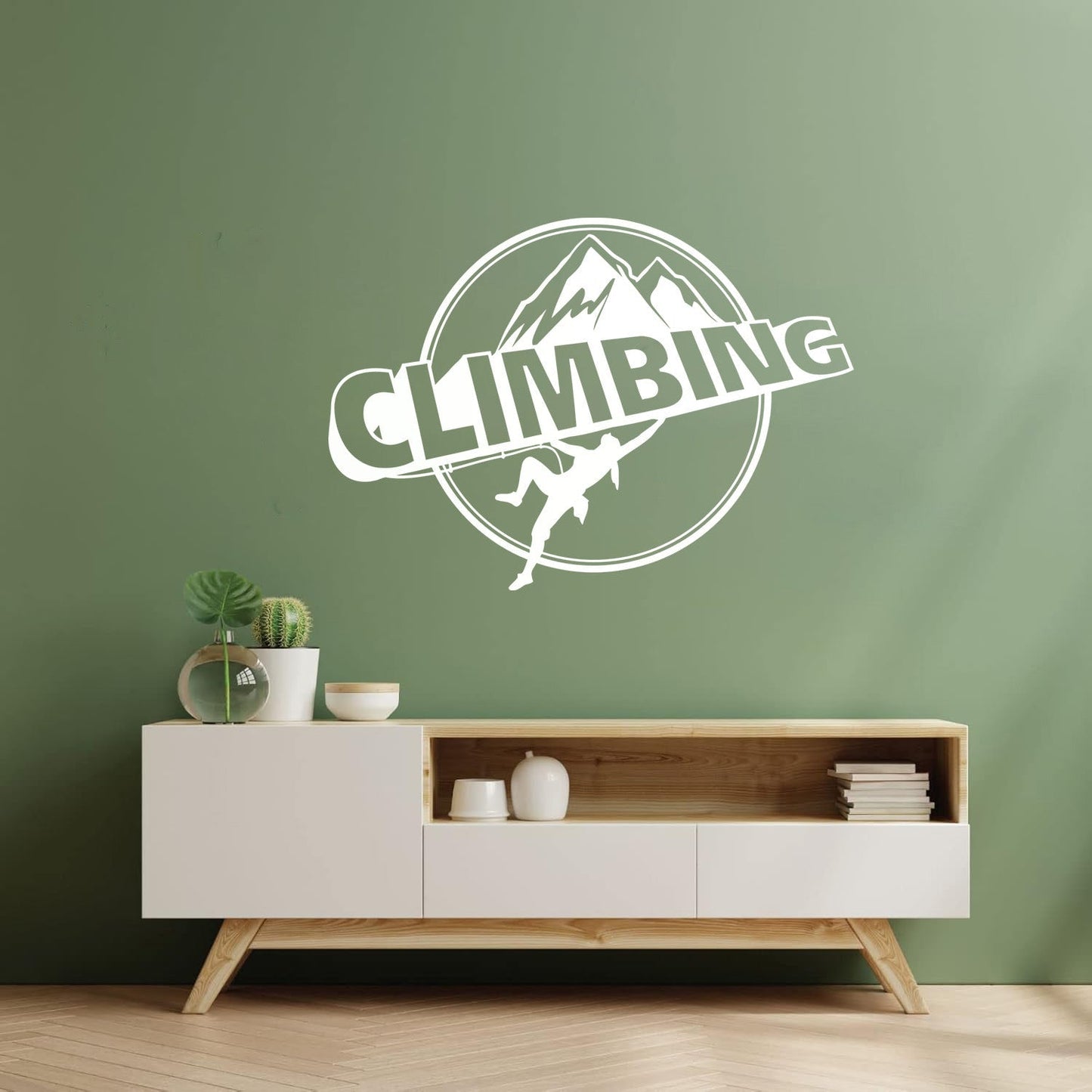 Wall Stickers Paster Paper Mounting Climbing Extreme Sport Alpinism Easy Installation