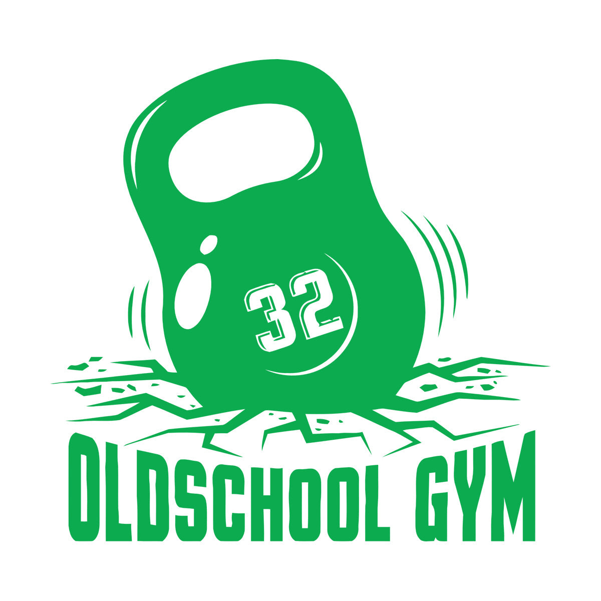 Wall Decals Paster Paper Oldschool Gymnastics Fitnesscenter Sports Healthy Training It Won'T Fall Off