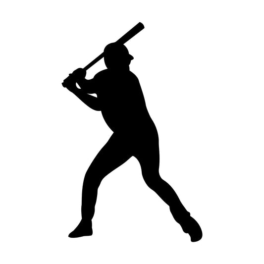 Player Boy Baseball Game Bat Sport Wall Vinyl Sticker Decor Personalized Customization