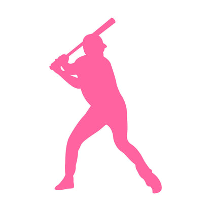 Player Boy Baseball Game Bat Sport Wall Vinyl Sticker Decor Personalized Customization