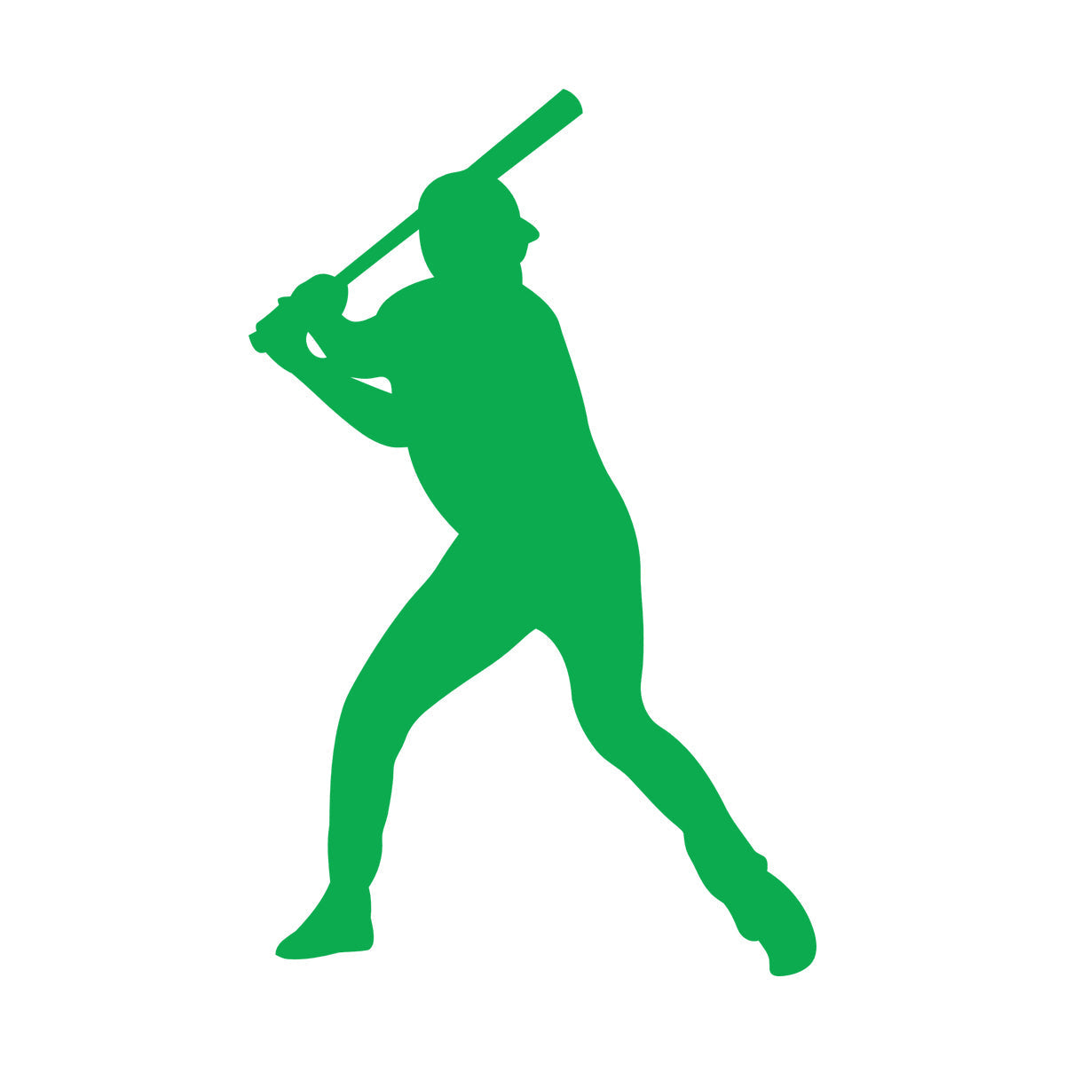 Player Boy Baseball Game Bat Sport Wall Vinyl Sticker Decor Personalized Customization