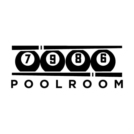 Vinyl Art Sticker Poolroom Billiard Club Balls Cue Car Body Decoration