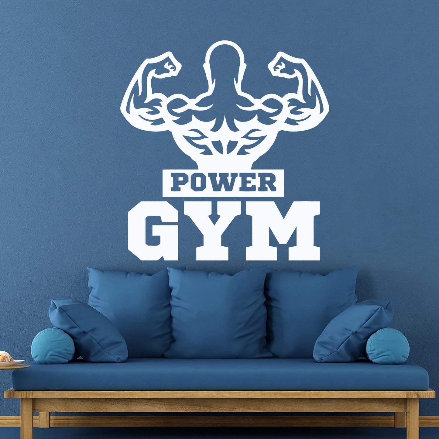 Lettering Stickers Power Gymnastics Muscles Beautiful Body Bodybuilder Logo Tattoo Culture