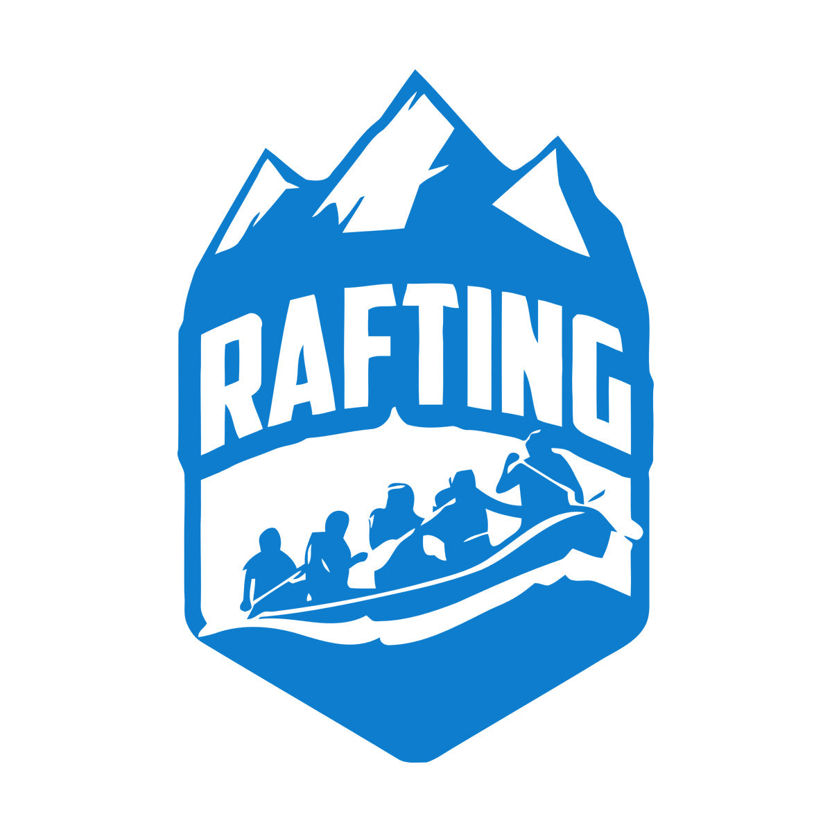 Vinyl Wall Stickers Rafting Extreme Sports Hobbies Mountains Store Decoration